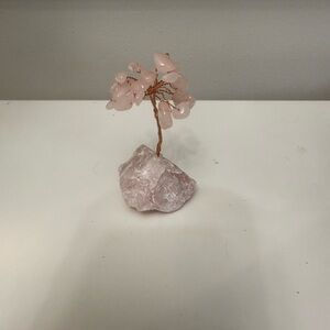 4” Rose Quartz Gemstone Tree